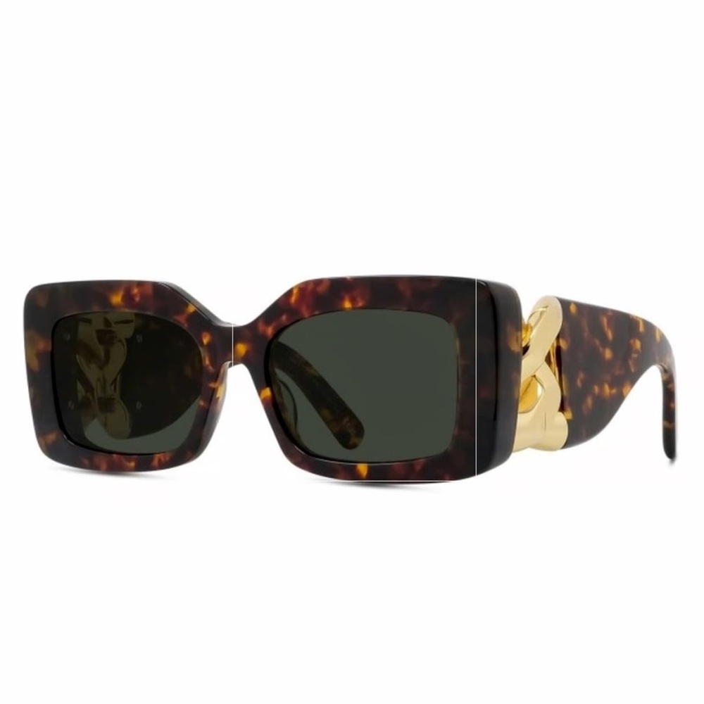 BIG SALE🫶Stella McCartney Tortoise Sunglasses with Gold Detail - Picture 3 of 16